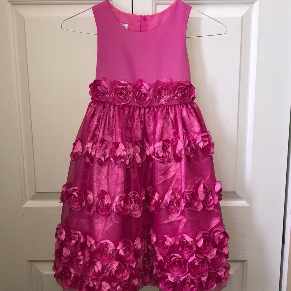 Bonnie Jean Rose Easter Dress Sz 6X